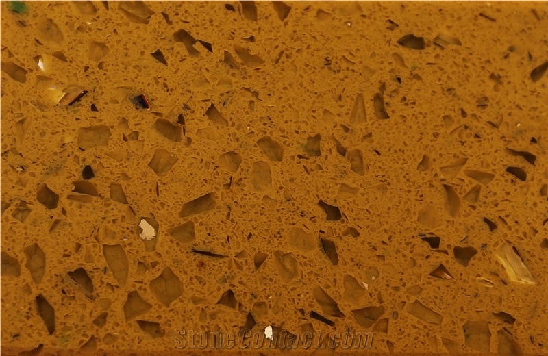 Sparking Tiles & Series, Glass and Mirror Quartz Stone, Quartz Surface, Cut to Size, Countertop Fabracyion, Cabinet, Good Quality