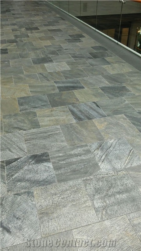 Silver Shine Quartzite Gold Vein