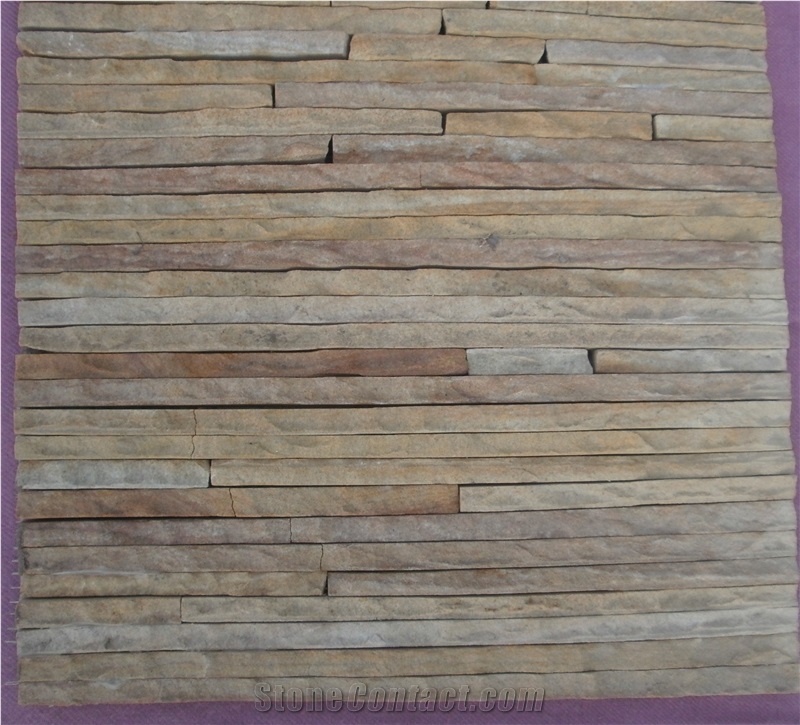 Silver Shine Quartzite Gold Vein