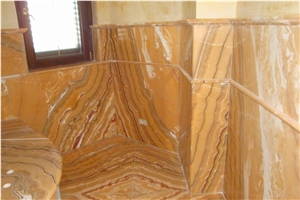 Iano Giallo Onyx Bath Tub Design
