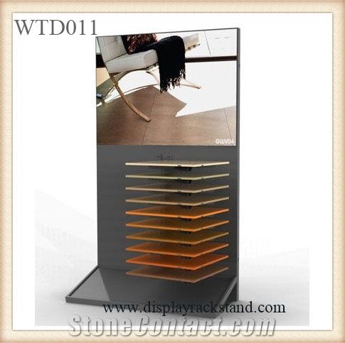 Ceramic Tile Display Showroom Stands Waterfall Stands Displays Loose Mosaic Tiles Displays Showroom Display Racks Glass Tile Displays Floor Tile Display Racks Stands for Tiles