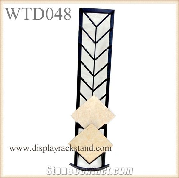 Floor Waterfall Ceramic Stands Tiles Waterfall Stands Displays Loose Mosaic Tiles Displays Showroom Display Racks Glass Tile Displays Floor Tile Display Racks for Tiles