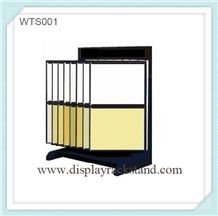 Granite Marble Stone Wall Ceramic Tiles Wing Display Stands Loose Mosaic Tiles Displays Showroom Display Racks Glass Tile Displays Floor Tile Display Racks