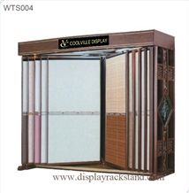 Granite Marble Stone Wall Ceramic Tiles Wing Display Stands Loose Mosaic Tiles Displays Showroom Display Racks Glass Tile Displays Floor Tile Display Racks