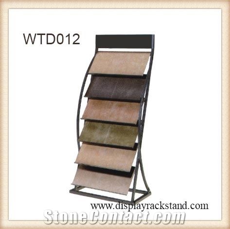 Marble Stone Tile Display Rack Waterfall Stands Displays Loose Mosaic Tiles Displays Showroom Display Racks Glass Tile Displays Floor Tile Display Racks Stands for Tiles