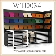 Metal Display Racks Stone Tiles Waterfall Stands Displays Loose Mosaic Tiles Displays Showroom Display Racks Glass Tile Displays Flooring Showroom Ceramic Display Racks Floor Tile Display Racks