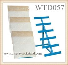 Metal Steel Waterfall Ceramic Stands Tiles Waterfall Stands Displays Loose Mosaic Tiles Displays Showroom Display Racks Glass Tile Displays Floor Tile Display Racks for Tiles