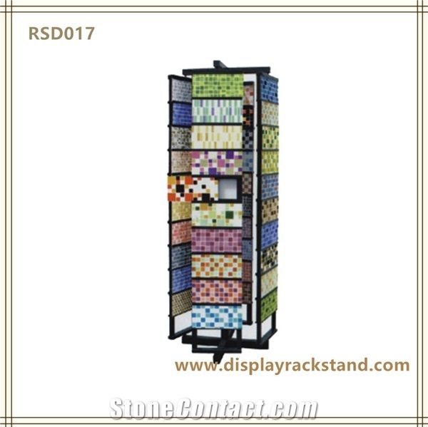 Mosaic Stone Display Trade Show Displays Granite Wing Racks Ceramic Tile Display Slate Fixture Display Metal Flooring Racks Custom Display Artificial Stone Rack Marble Wing Displays Stone Sample Rack
