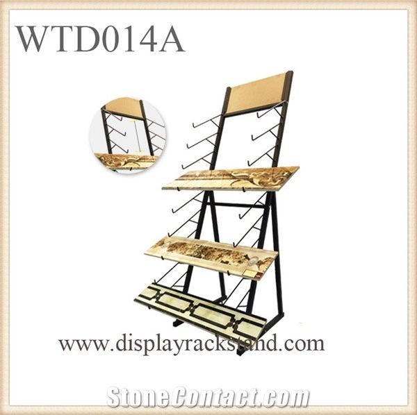Standing Waterfall Ceramic Tile Display Waterfall Stands Displays Loose Mosaic Stone Tiles Displays Showroom Display Racks Glass Tile Displays Floor Tile Display Racks