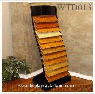 Steel Flooring Tile Display Stand Waterfall Stands Displays Loose Mosaic Tiles Displays Showroom Display Racks Glass Tile Displays Floor Tile Display Racks Stands for Tiles