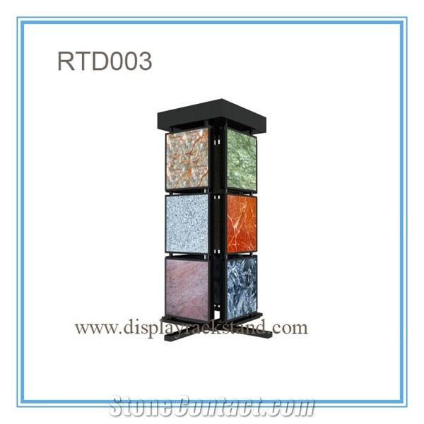 Stone Marble Granite Limestone Ceramic Rotating Tiles Stands Displays Loose Mosaic Tiles Displays Showroom Display Racks Glass Tile Displays Floor Tile Display