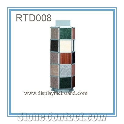 Stone Marble Granite Limestone Ceramic Rotating Tiles Stands Displays Loose Mosaic Tiles Displays Showroom Display Racks Glass Tile Displays Floor Tile Display