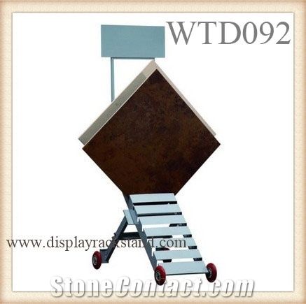 Stone Marble Granite Wall Ceramic Tiles Waterfall Stands Displays Loose Mosaic Tiles Displays Showroom Display Racks Glass Tile Displays Floor Tile Display Racks