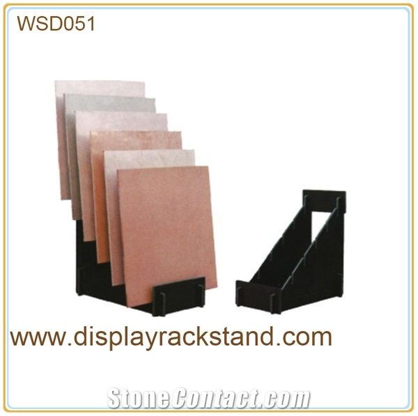 Trade Show Displays Granite Wing Racks Ceramic Tile Display Slate Fixture Display Metal Flooring Racks Custom Display Marble Wing Displays Sample Board Spinning Display Wire Stand Racks Quartz Display