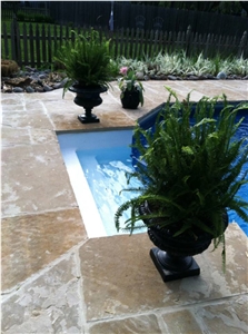 Natural Stone Swimming Pool Coping, Pool Terrace Pavers