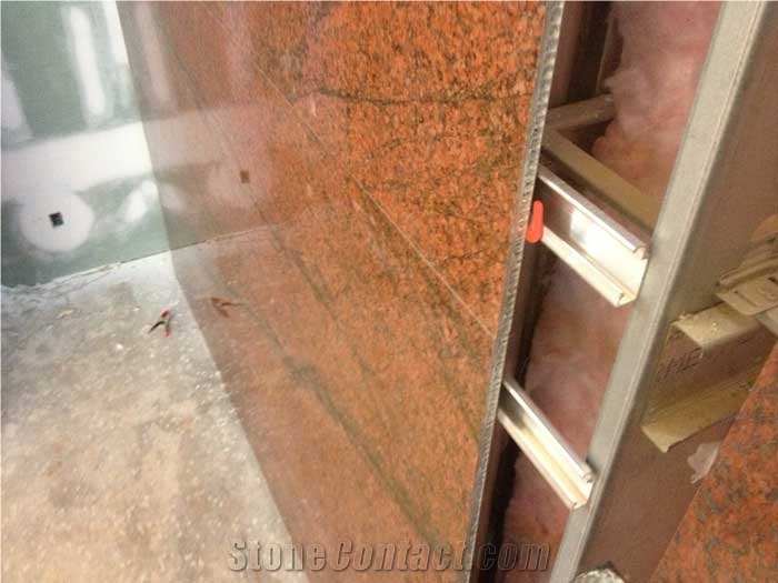 Honeycomb Lightweight Granite Stone Marine Wall Panels