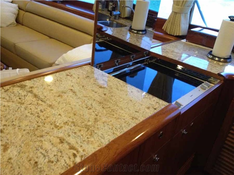 Honeycomb Lightweight Granite Stone Marine Wall Panels