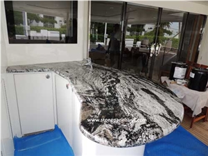 Lightweight Granite Panel Bar Top for Yachts