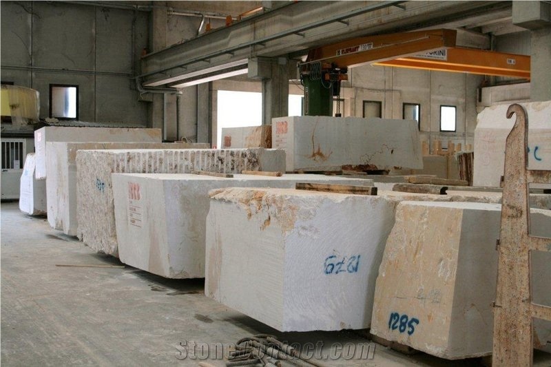 Botticino Classico Marble Blocks
