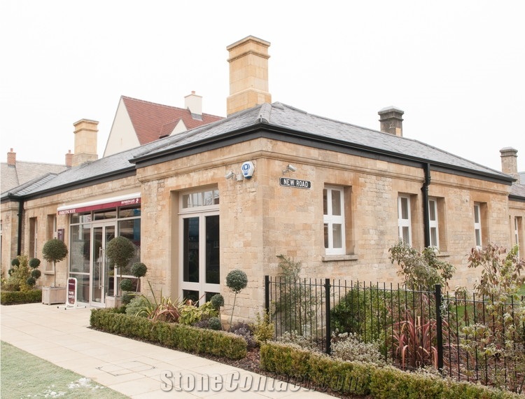 Cotswold Limestone Building Stone, Mixed Stone Masonry