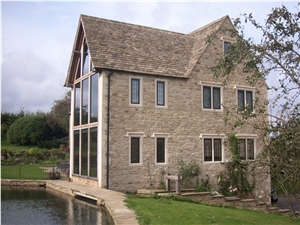 Cotswold Limestone Building Stone, Mixed Stone Masonry