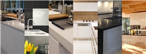 Technistone Solid Surface Kitchen Countertops