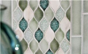 Ceramic Tiles, Glass Mosaic Tiles, Unique, Handmade Tiles