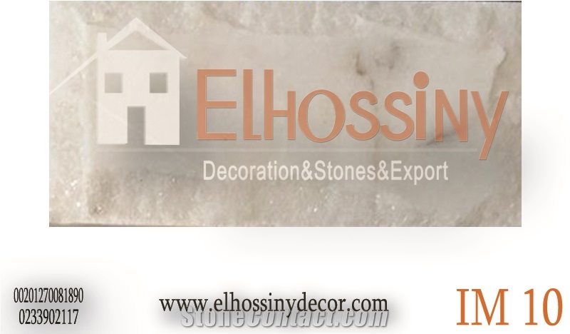 White Marble Ledge Wall Panel
