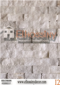 White Marble Ledge Wall Panel