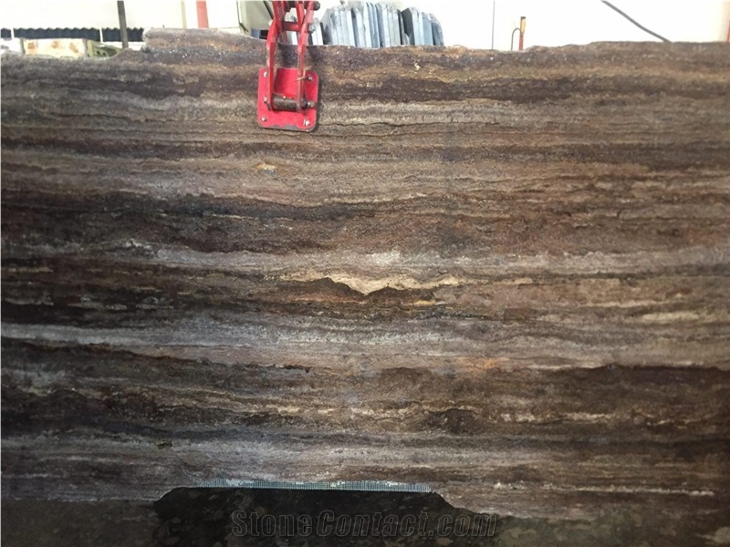 Silver Takab Travertine Slabs & Tiles, Turkey Grey Travertine