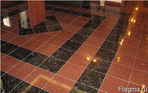Rosso Santiago Granite Tiles
