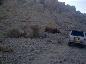 Travertine Block