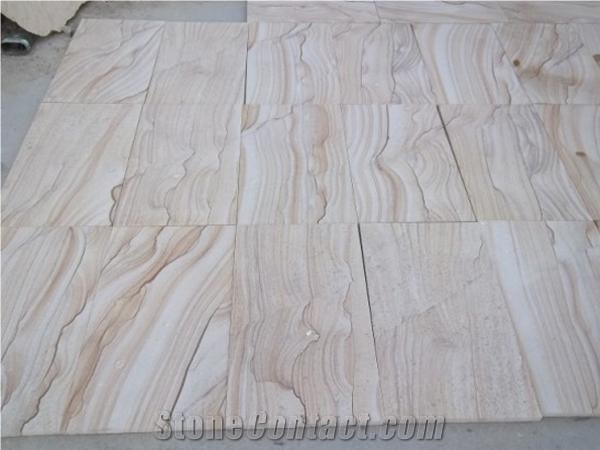 Cortices Vein Sandstone, Landscape Sandstone, China Yellow Sandstone Slabs Polished Tiles, Honed Wall Floor Covering Tiles, Walling, Flooring, Decorations, Stairs, Veneers, Ledge Stones, Pool Coping