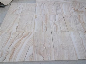 Cortices Vein Sandstone, Landscape Sandstone, China Yellow Sandstone Slabs Polished Tiles, Honed Wall Floor Covering Tiles, Walling, Flooring, Decorations, Stairs, Veneers, Ledge Stones, Pool Coping