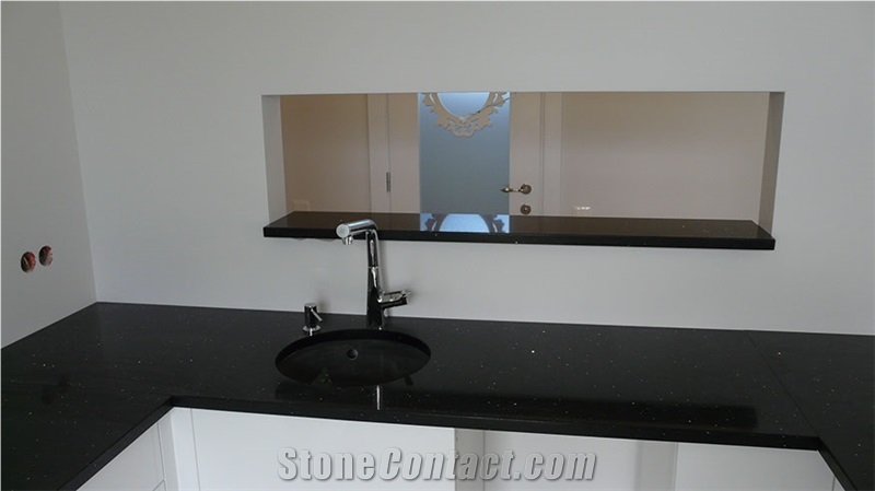 Star Galaxy Granite Kitchen Countertop