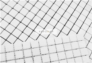 Mosaic Tumbled Thassos 2,3x2,3