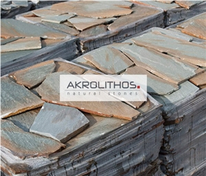 Polygonal Slate Karystos Flagstone