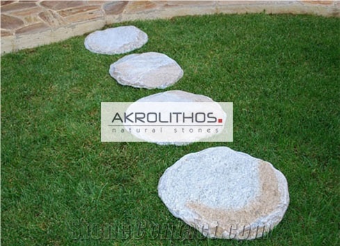 Steps Antique Aqua Multi Pavers - Garden Steps