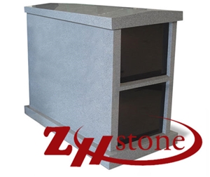 Cheap Price American Style Columns Roof Top G635/ Anxi Red/ Shanxi Black/ Absolute Black Granite Mausoleums/ Cemetery Mausoleum/ Mausoleum Design/ Mausoleum Crypts/ Cemetery Columbarium