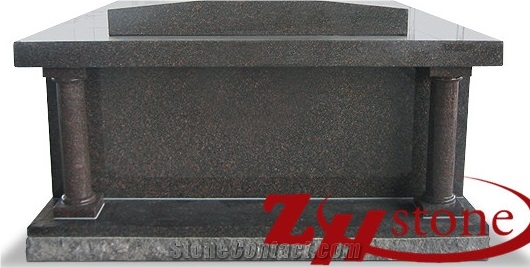 Cheap Price American Style Flat Top G603/ Sesame White/ Shanxi Black/ Jet Black/ Absolute Black Granite Cremation Columbarium/ Cemetery Crypts/ Cemetery Columbarium/ Cemetery Mausoleum/ Columbarium