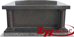 Cheap Price American Style Flat Top G603/ Sesame White/ Shanxi Black/ Jet Black/ Absolute Black Granite Cremation Columbarium/ Cemetery Crypts/ Cemetery Columbarium/ Cemetery Mausoleum/ Columbarium