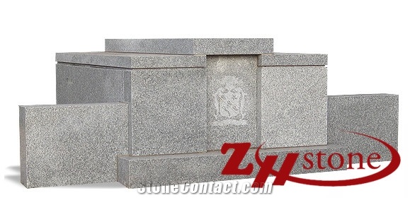 Cheap Price Flat Style Polished Shanxi Black Granite Mausoleums/ Mausoleum Design/ Columbarium/ Cemetery Mausoleum/ Mausoleum Crypts