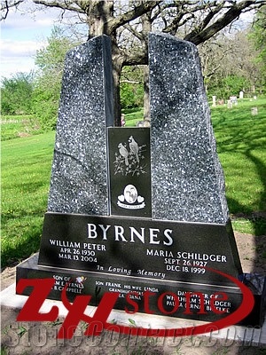 Good Quality Custom Cross Design Sesame Grey/ Georgia Grey/ G603 Granite Upright Monuments/ Western Style Tombstones/ Single Monuments/ Cross Tombstones/ Custom Monuments