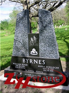 Good Quality Custom Cross Design Sesame Grey/ Georgia Grey/ G603 Granite Upright Monuments/ Western Style Tombstones/ Single Monuments/ Cross Tombstones/ Custom Monuments