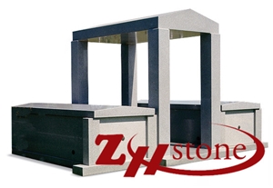 Good Quality Flat Design Tianshan Red Granite Mausoleums/ Mausoleum Design/ Cemetery Crypts/ Cemetery Mausoleum/ Mausoleum Crypts