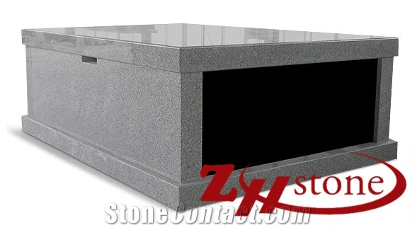 Good Quality Flat Design Tianshan Red Granite Mausoleums/ Mausoleum Design/ Cemetery Crypts/ Cemetery Mausoleum/ Mausoleum Crypts