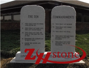 Good Quality Hand Craft Sculpture White Sesame/ G603/ Georgia Grey Granite Upright Monuments/ Cemetery Tombstones/ Engraved Tombstones/ Gravestone/ Custom Monuments