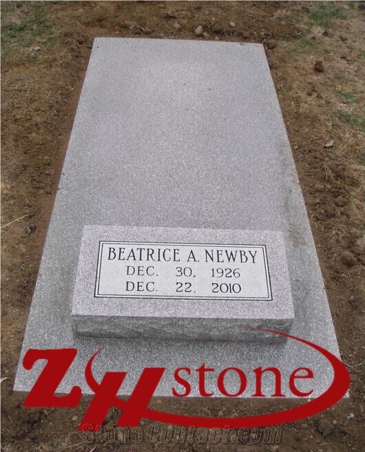 Good Quality Hand Craft Sculpture White Sesame/ G603/ Georgia Grey Granite Upright Monuments/ Cemetery Tombstones/ Engraved Tombstones/ Gravestone/ Custom Monuments