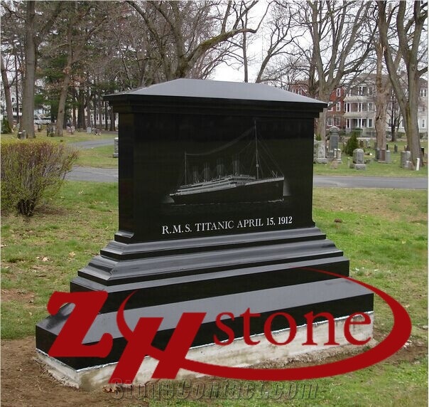 Good Quality Obelisk Style Tianshan Red Granite/ Georgia Grey/ G603 Granite Tombstone Design/ Western Style Monuments/ Upright Monuments/ Headstones/ Monument Design