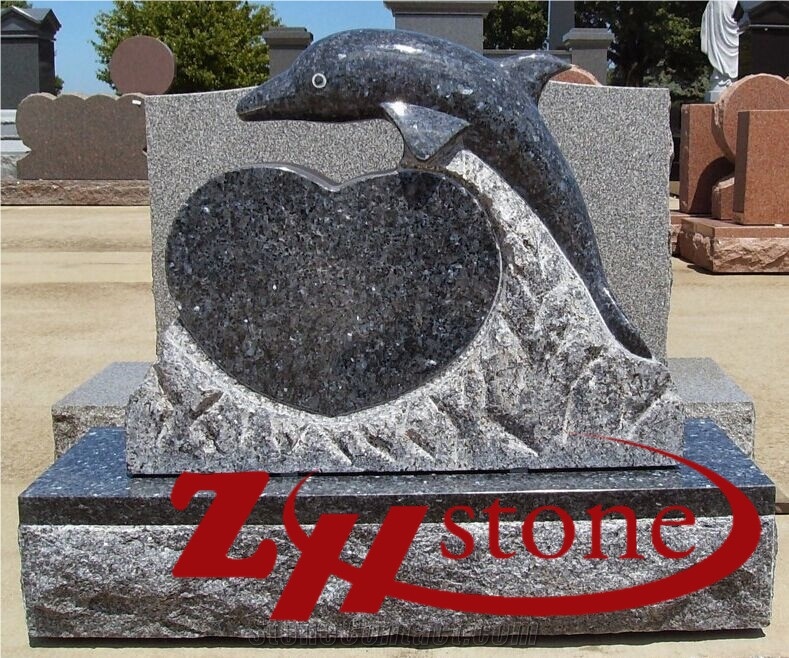 Good Quality Obelisk Style Tianshan Red Granite/ Georgia Grey/ G603 Granite Tombstone Design/ Western Style Monuments/ Upright Monuments/ Headstones/ Monument Design
